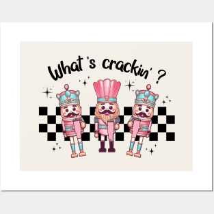 What's Crackin'? Cute Nutcracker Christmas Posters and Art